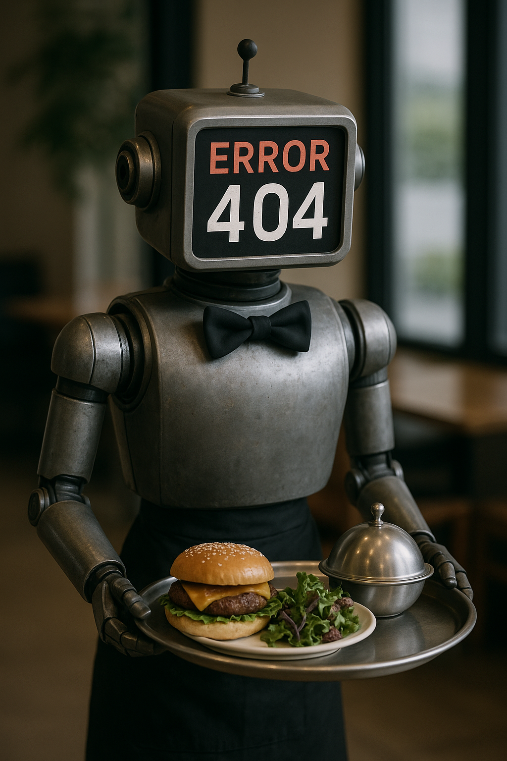 Een foto van een robot