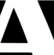 Een afbeelding van een letter abstractie